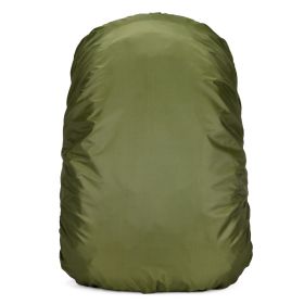 Waterproof Backpack Rain Cover Upgraded Triple Waterproofing With Adjustable Anti Slip Buckle Strap; Wear-Resisting And Durable; For Outdoor; Hik (Color: Green, size: S)